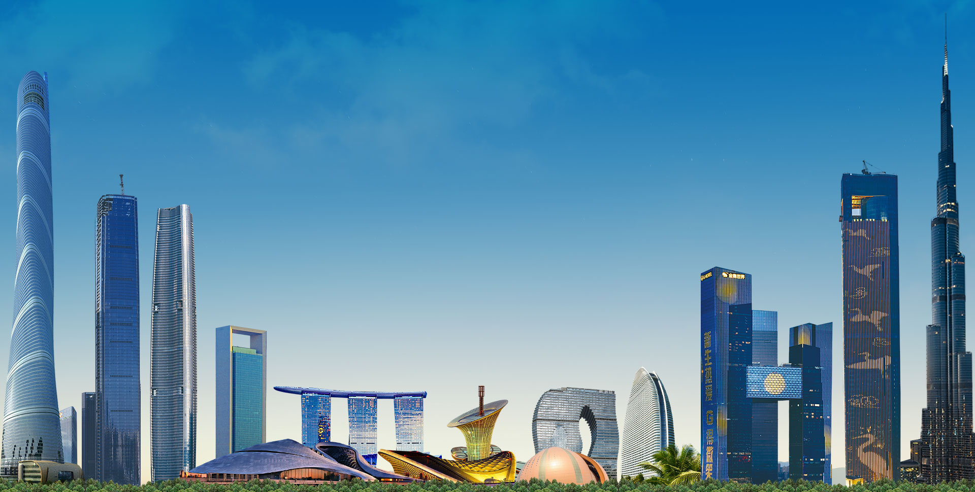 Each landmark echoes the strength of Kinlong.