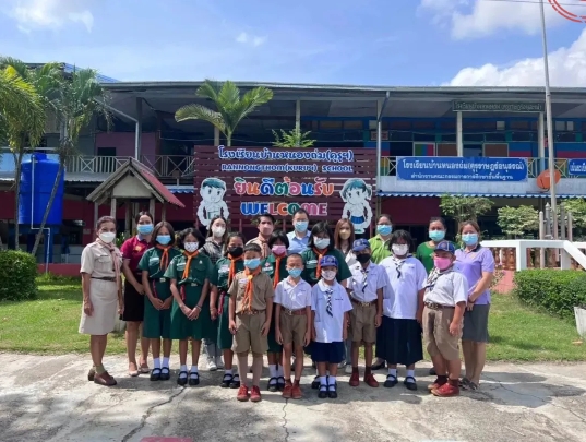 The second Kinlong Social Charity School in Thailand completed!